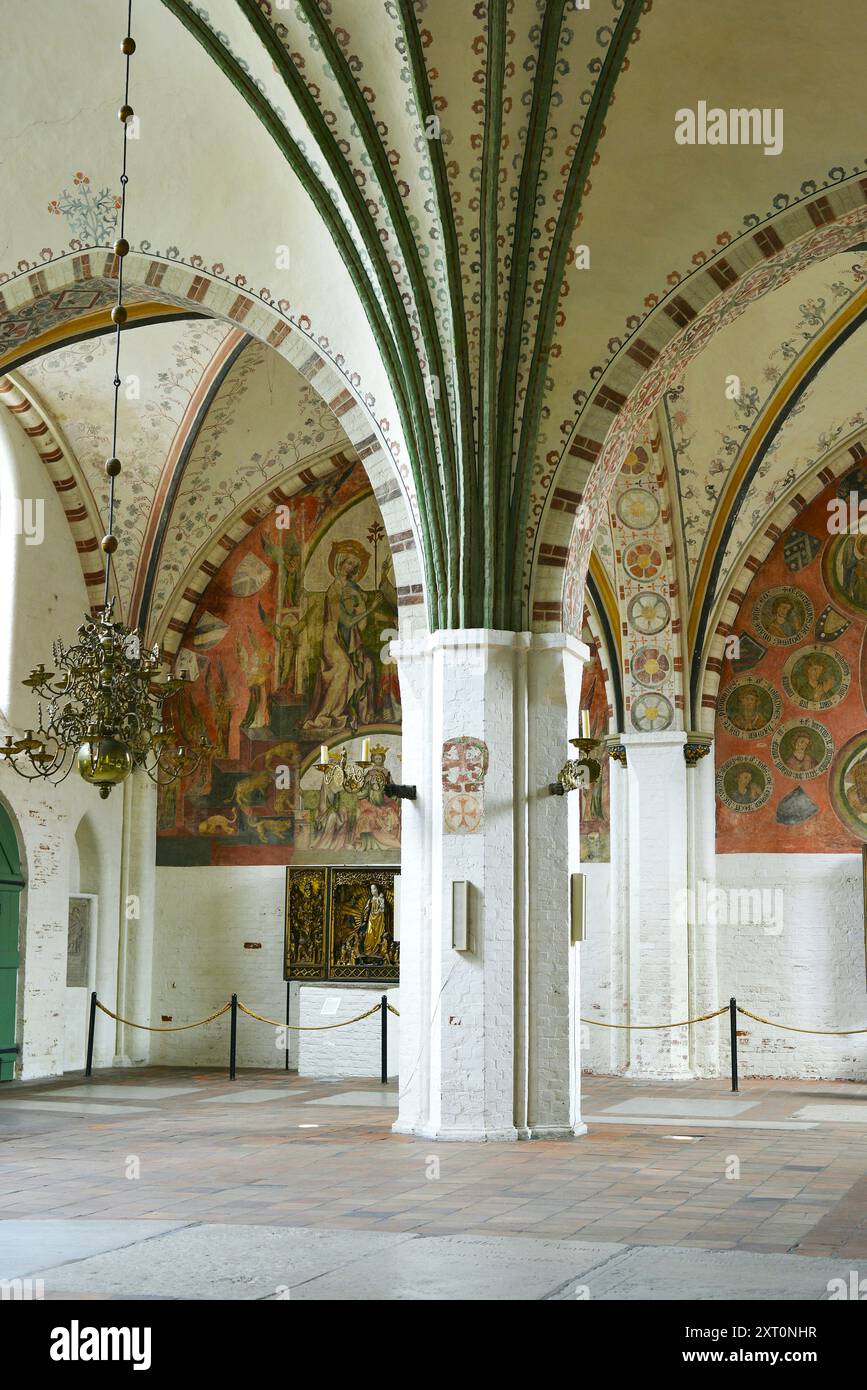 Hôpital du Saint-esprit, ou Heiligen-Geist-Hospital à Lübeck, Allemagne Banque D'Images