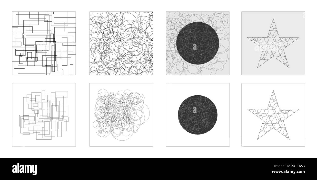 Motif de texture de fond lignes, points, fond blanc Illustration de Vecteur