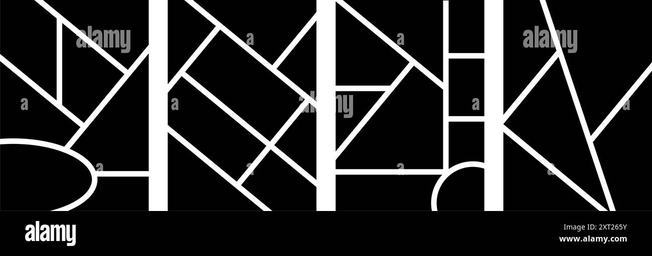 Ensemble de modèles cadres photo géométriques minimalistes. Tableau d'humeur ou mise en page d'image photo. Design géométrique simple et tendance. Illustration vectorielle Illustration de Vecteur