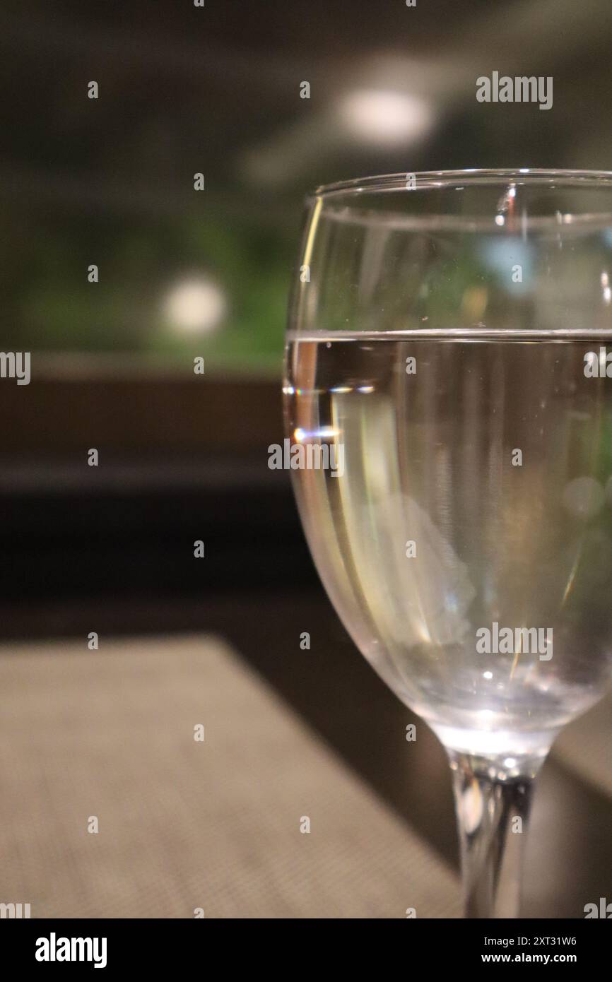 Verre d’eau Banque D'Images
