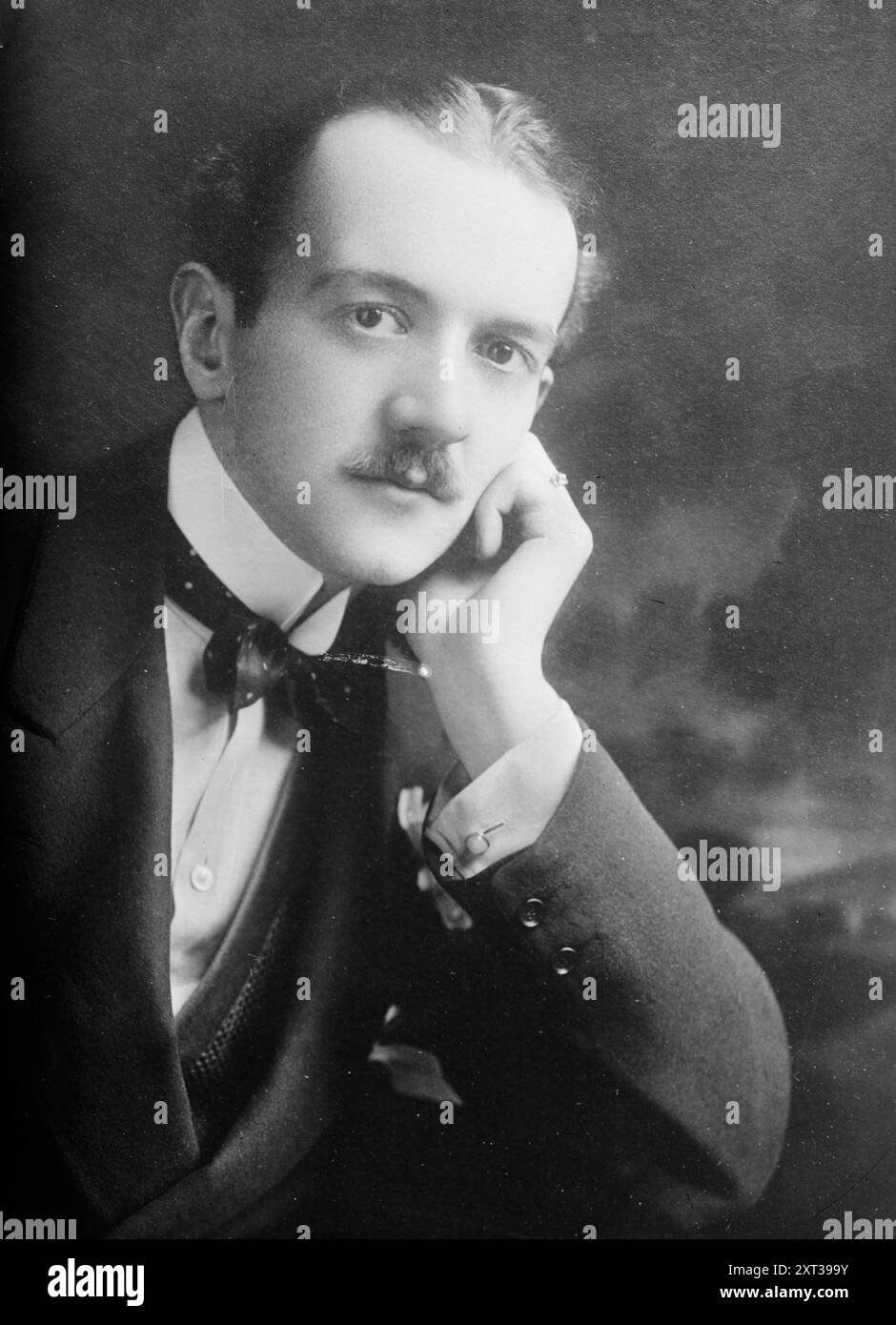 Marquis Max Strozzi, entre c1910 et c1915. Montre Marquis Max Strozzi, de Florence, Italie qui a épousé Miss Linda Arnold le 18 juin 1913 à Providence, Rhode Island. Banque D'Images