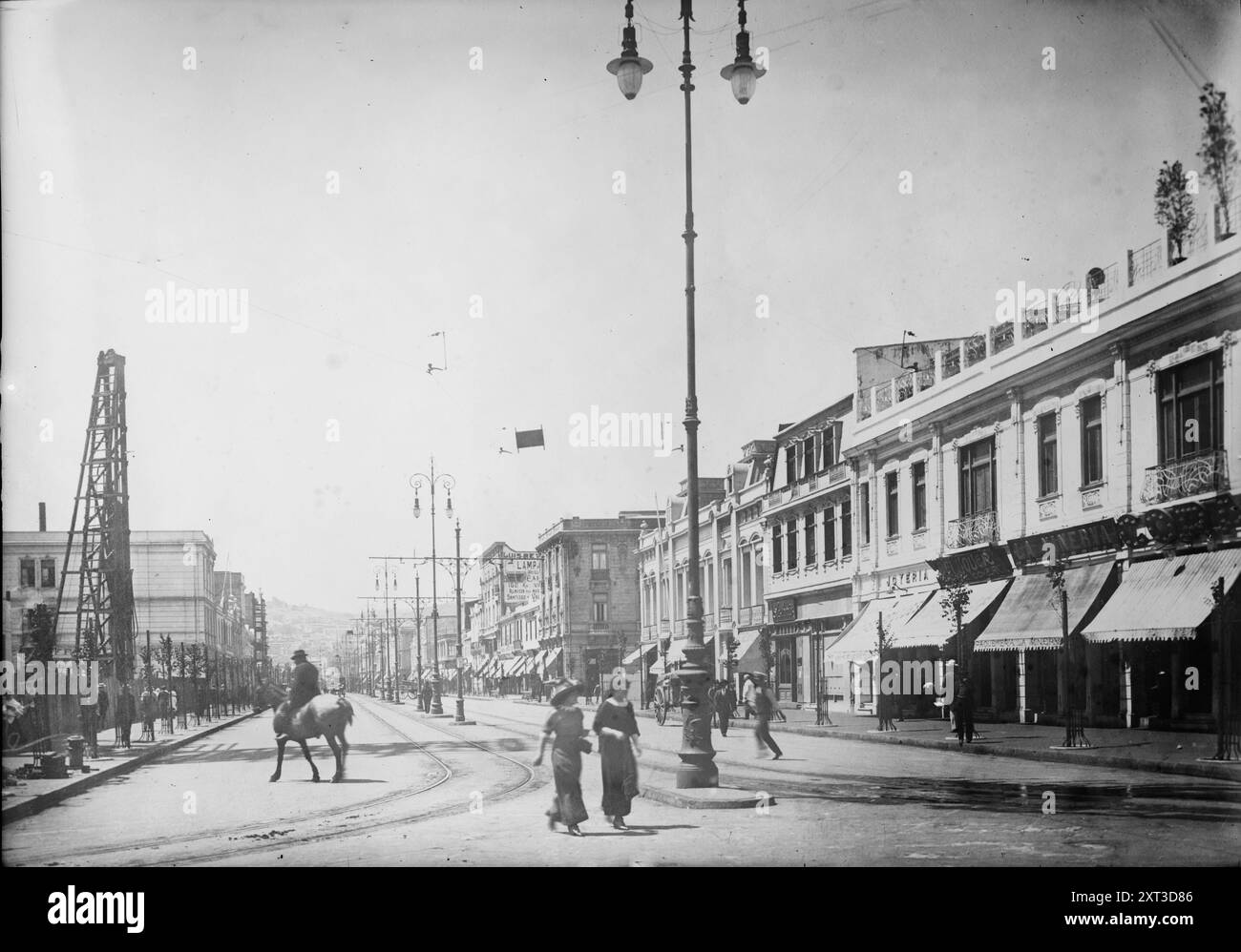 Valparaiso, Chili, entre c1915 et c1920. Banque D'Images