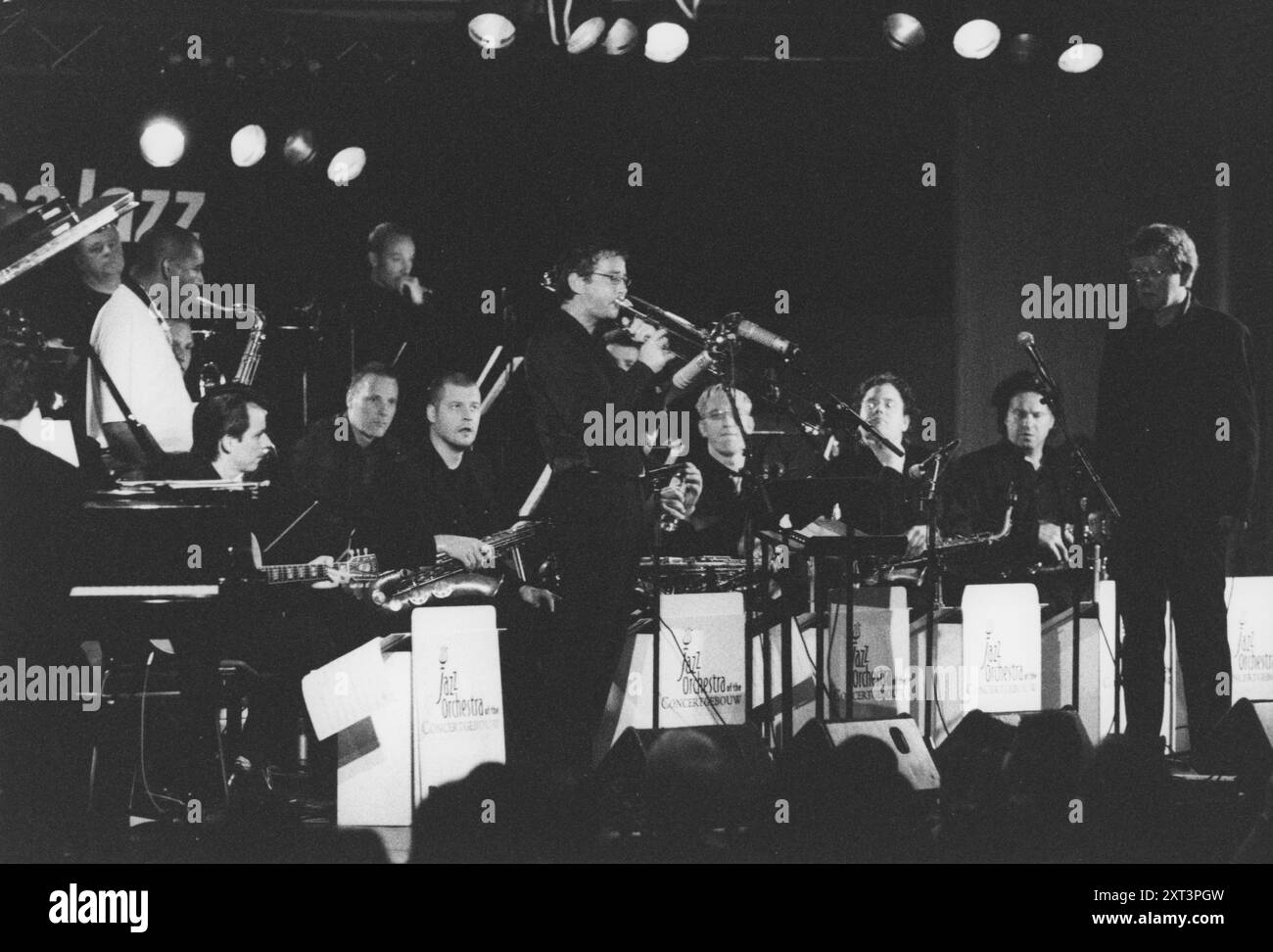 Bert Boeren, concert du Concertgebouw, Festival de Jazz de la mer du Nord, 2004. Banque D'Images