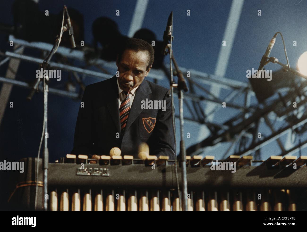 Milt Jackson, North Sea Jazz Festival, pays-Bas 1994. Banque D'Images