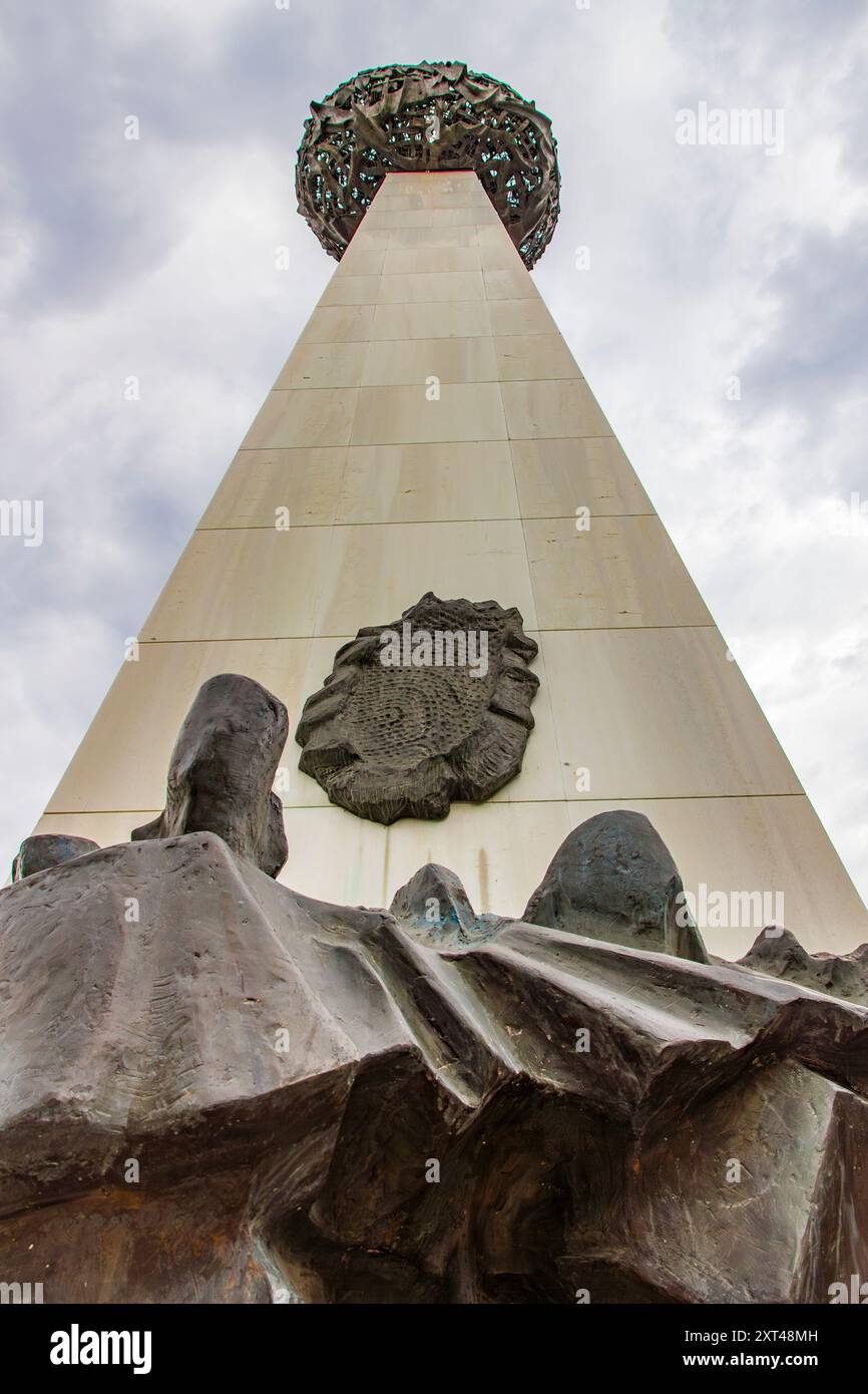 Le Mémorial de la renaissance, Memorialul Renașterii, Bucarest, Roumanie Banque D'Images