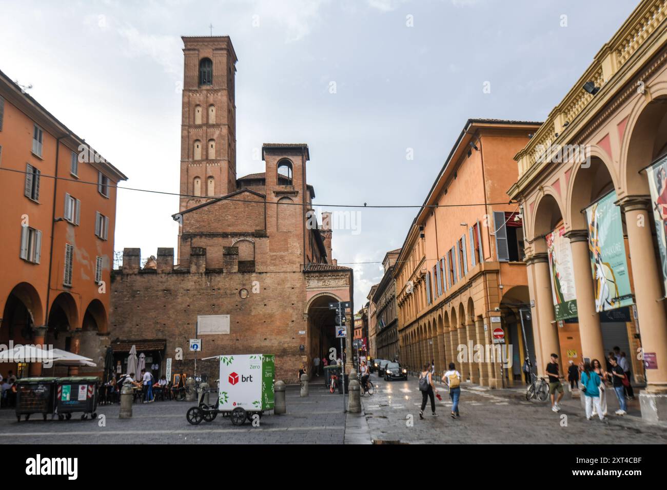 Université de Bologne (Universita di Bologna). Italie Banque D'Images