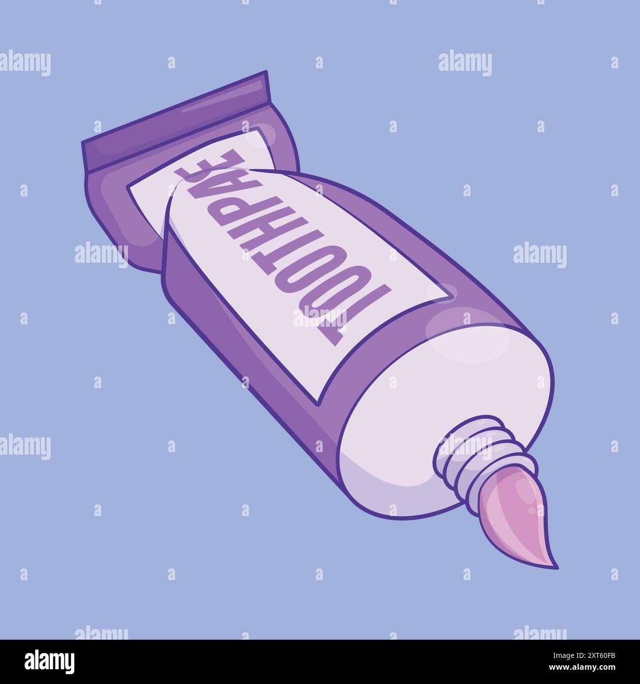 Icône vectorielle de dentifrice. icône de dentifrice. vecteur d'hygiène dentifrice. pâte pour brosse à dents Illustration de Vecteur