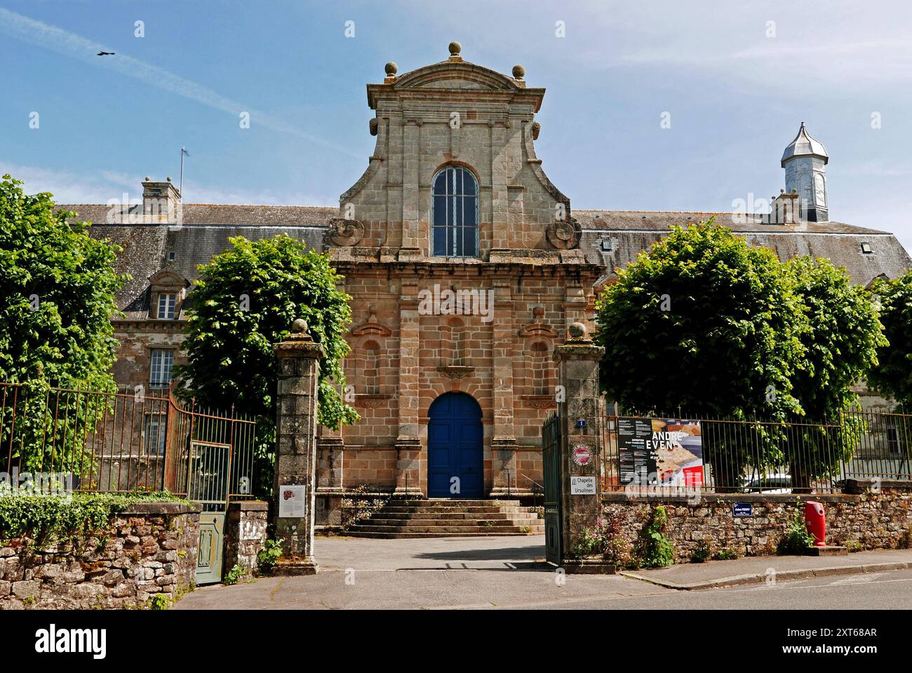 Chapelle des Ursulines, Quimperle, Finistère, Bretagne, Bretagne, Bretagne, France, Europe Banque D'Images