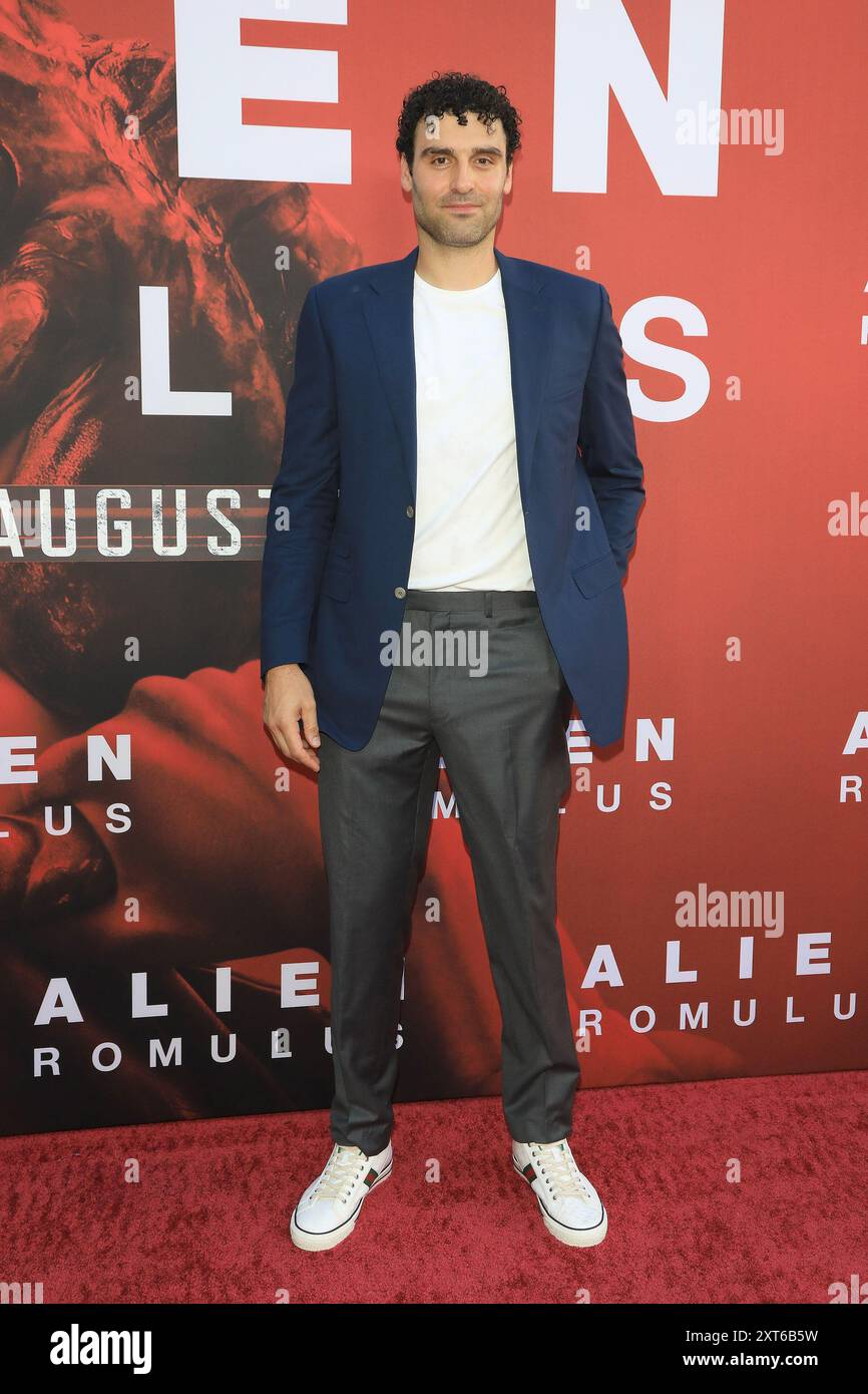 12 août 2024, Los Angeles, Californie, États-Unis : Dane DiLiegro à l'Alien : Romulus première mondiale au TCL Chinese Theatre IMAX (crédit image : © Nina Prommer/ZUMA Press Wire) USAGE ÉDITORIAL SEULEMENT! Non destiné à UN USAGE commercial ! Banque D'Images