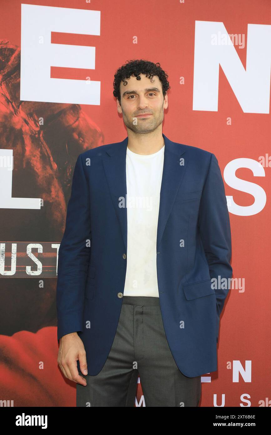 12 août 2024, Los Angeles, Californie, États-Unis : Dane DiLiegro à l'Alien : Romulus première mondiale au TCL Chinese Theatre IMAX (crédit image : © Nina Prommer/ZUMA Press Wire) USAGE ÉDITORIAL SEULEMENT! Non destiné à UN USAGE commercial ! Banque D'Images