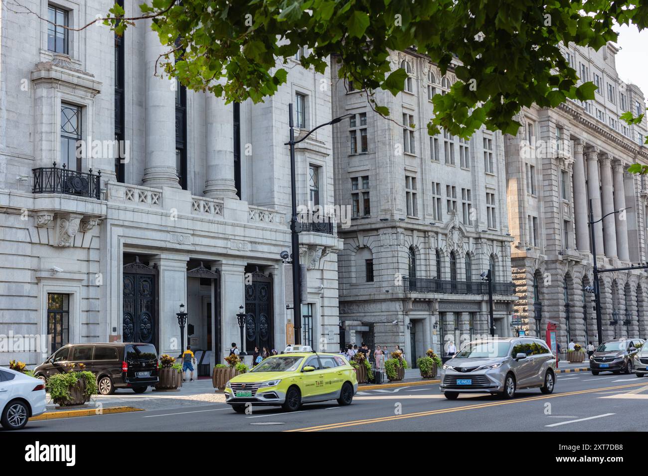La Maison des douanes, le Bund, Shanghai, Chine Banque D'Images