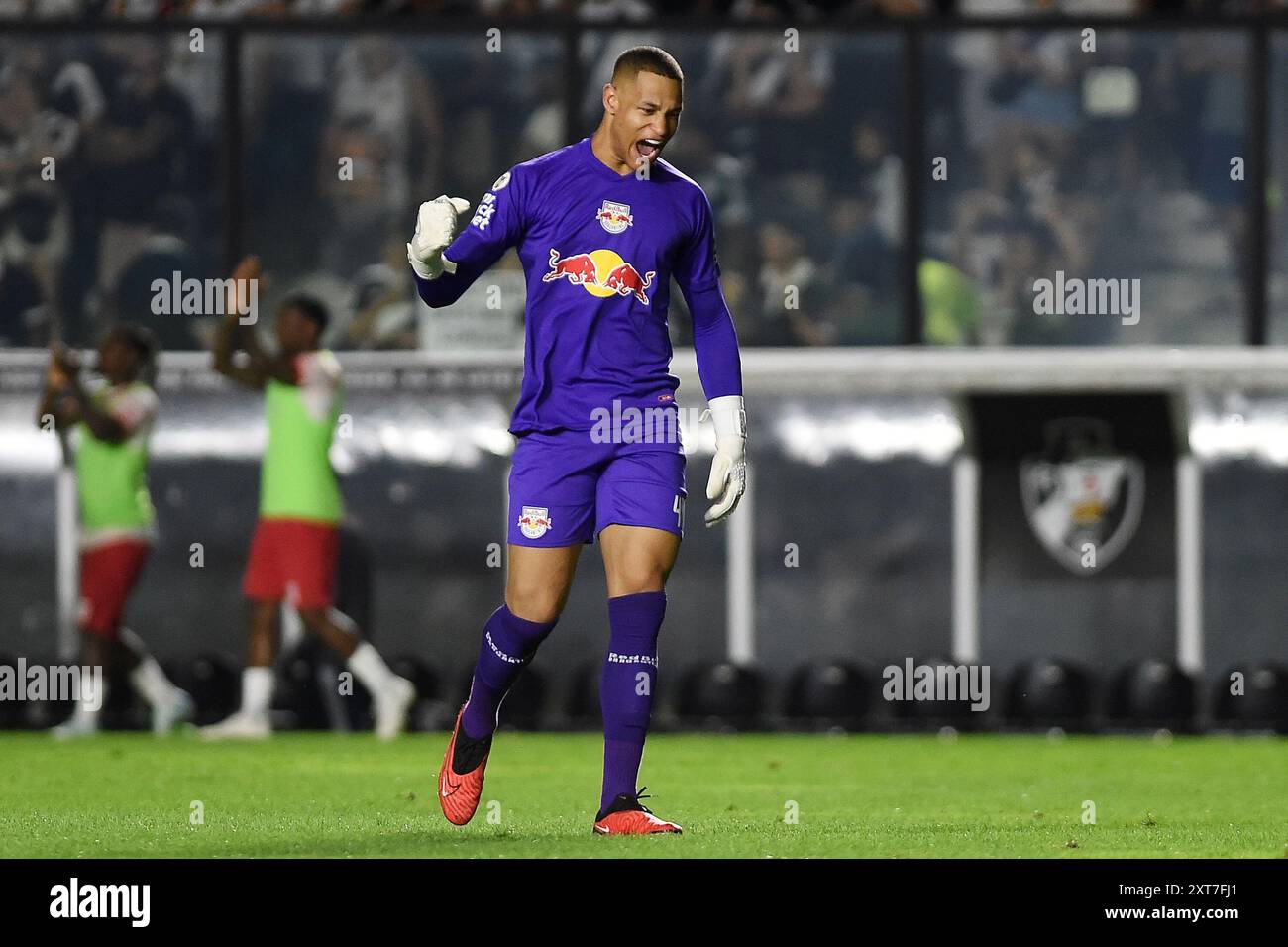 Rio de Janeiro, Brésil, 3 août 2024. Match de football entre Vasco et Red Bull Bragantino, pour le championnat brésilien, au São Januário stadi Banque D'Images