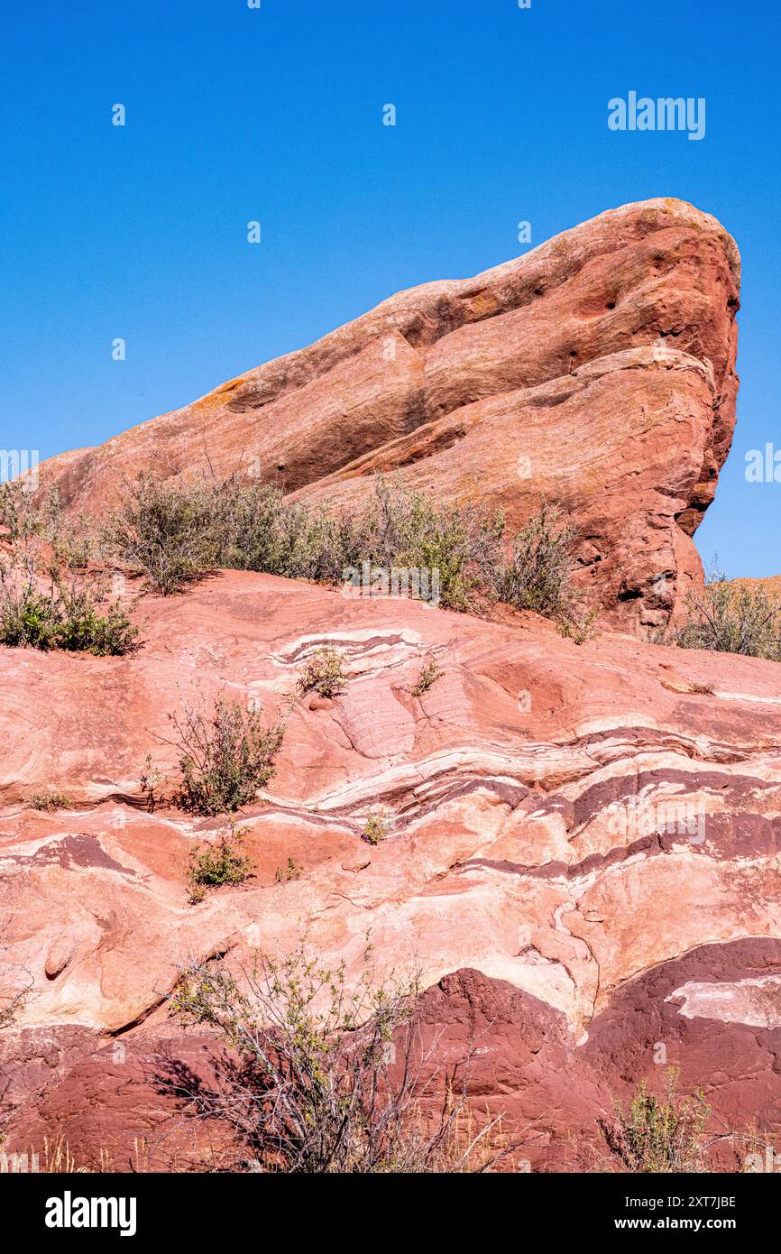 Red Rock Park Colorado Jefferson County Banque D'Images