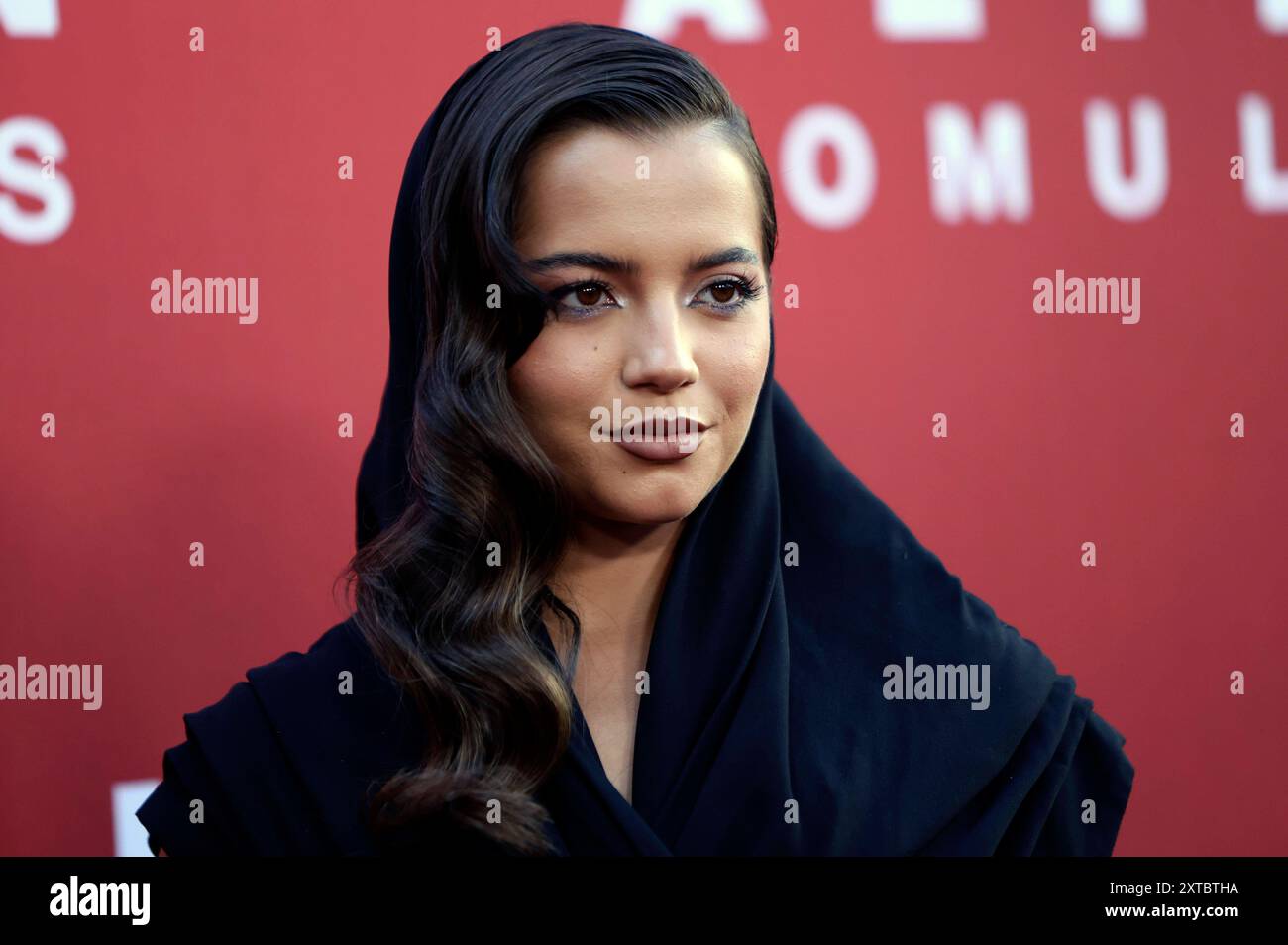 Isabela Merced BEI der Premiere des Kinofilms Alien : Romulus im TCL Chinese Theatre. Los Angeles, 12.08.2024 *** Isabela Merced à la première du film Alien Romulus au TCL Chinese Theatre Los Angeles, 12 08 2024 Foto:XJ.xBlocx/xFuturexImagex romulus 4830 Banque D'Images