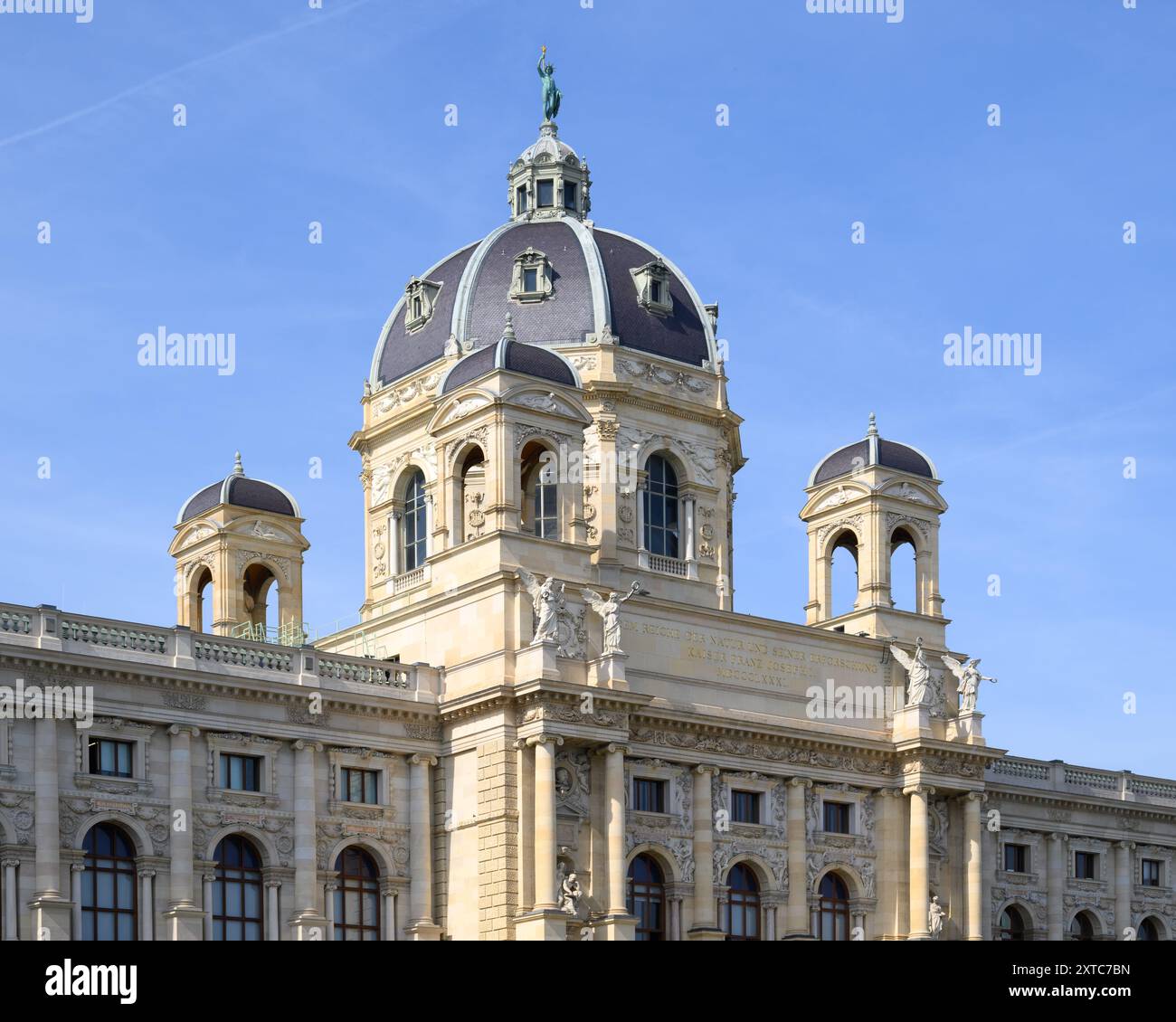 Vienne, Autriche - Musée d'histoire naturelle de Gottfried Semper et Carl von Hasenauer Banque D'Images
