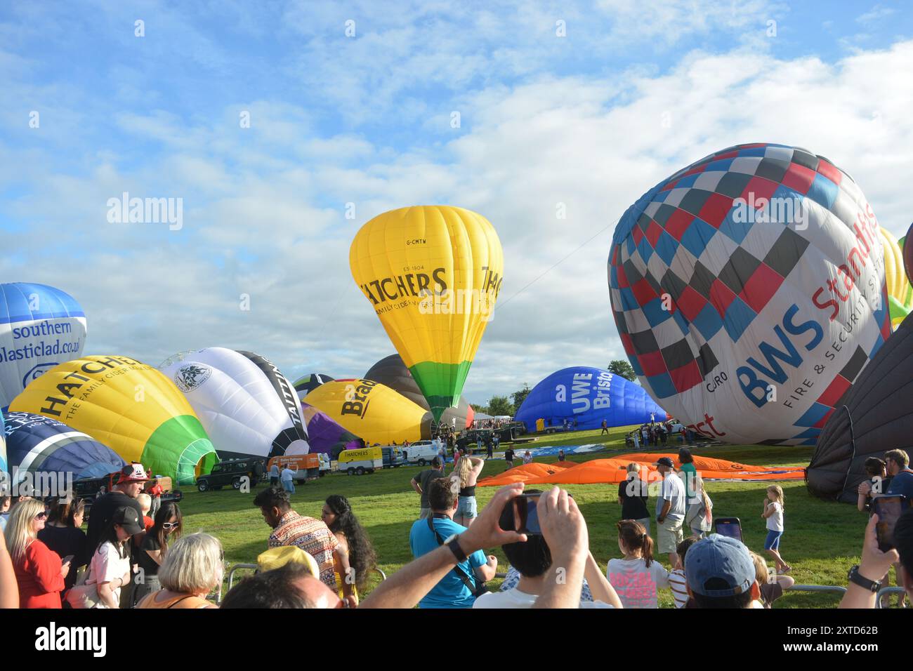 Bristol ballon fiesta Banque D'Images