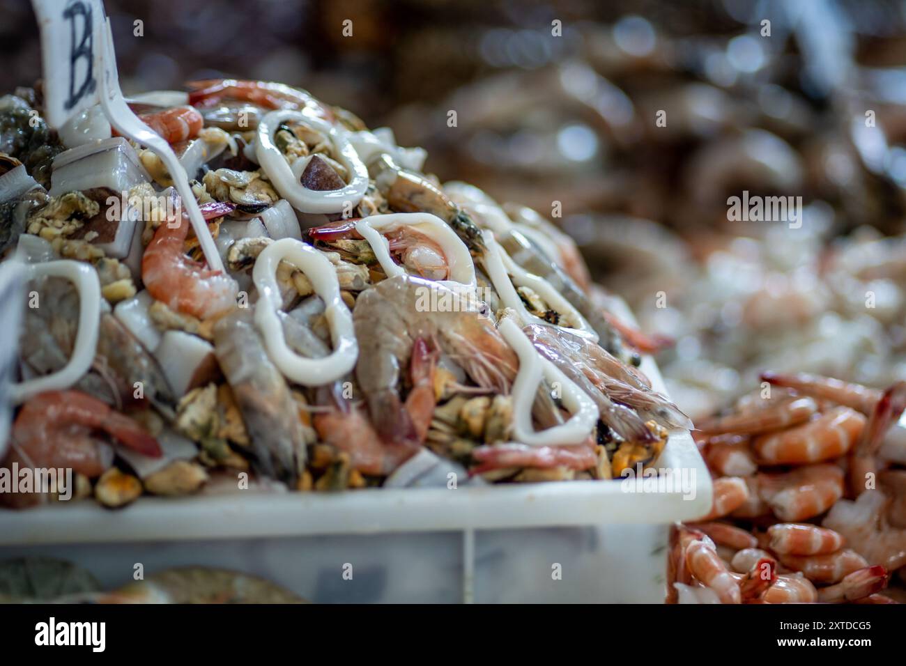 Panama City Mercado de Mariscos (marché aux poissons) Banque D'Images