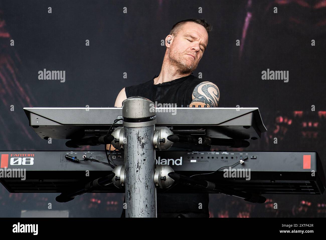 Dans les limites de la tentation en direct Banque D'Images