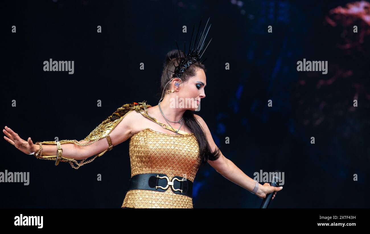 Dans les limites de la tentation en direct Banque D'Images