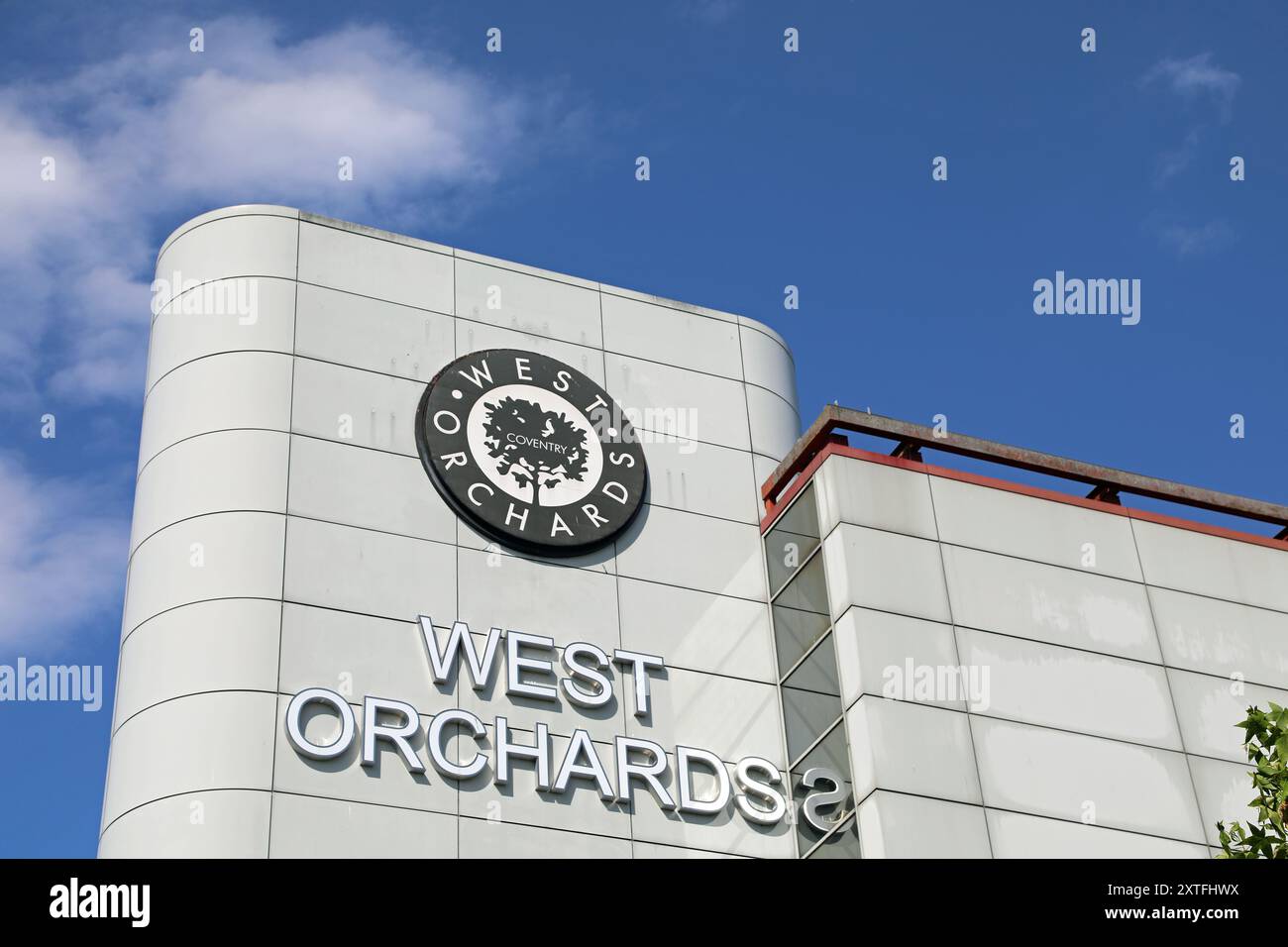 Centre commercial West Orchards à Coventry Banque D'Images