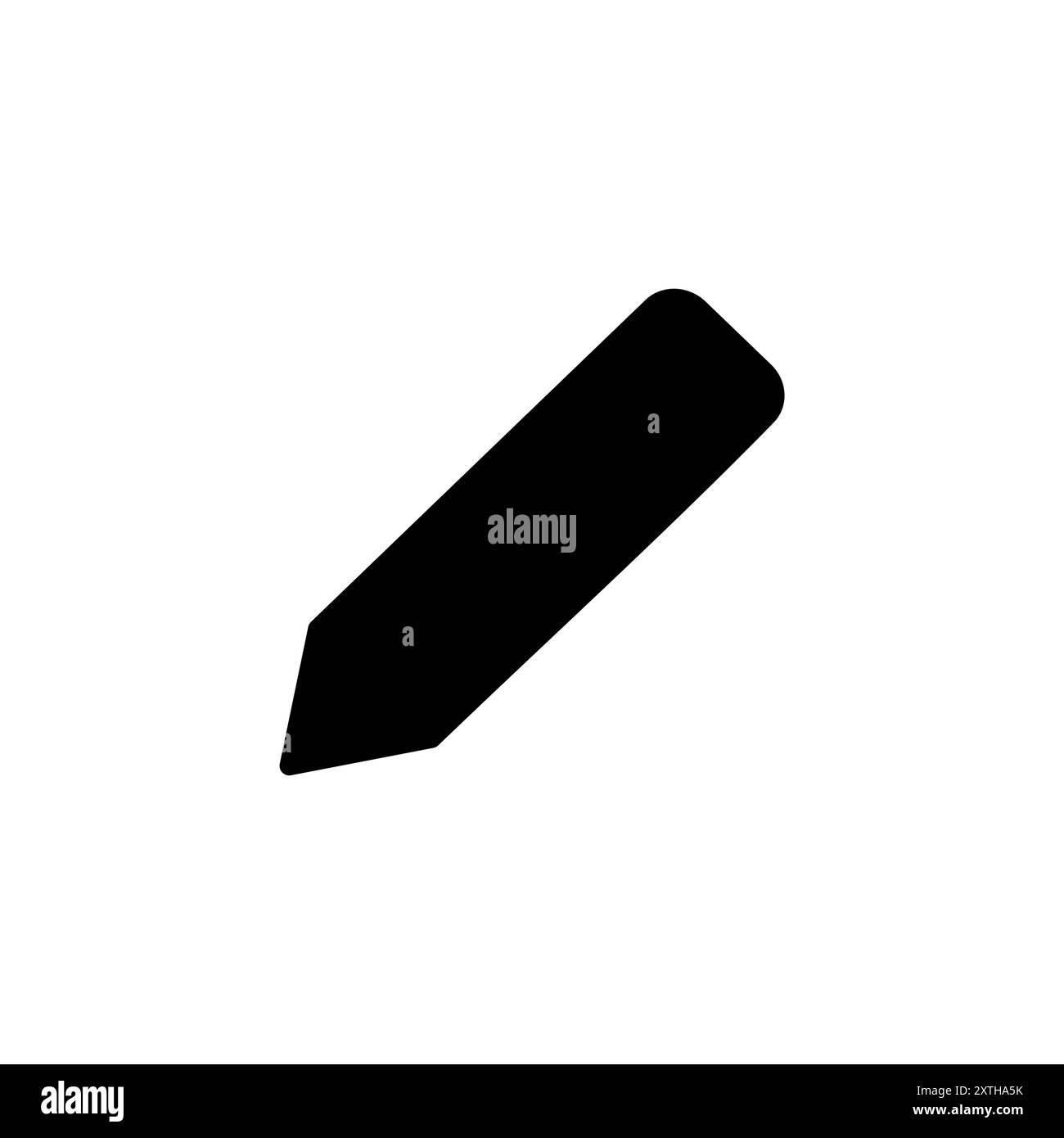 Logo icône crayon. signe et symbole de stylo. editer le vecteur d'icône Illustration de Vecteur