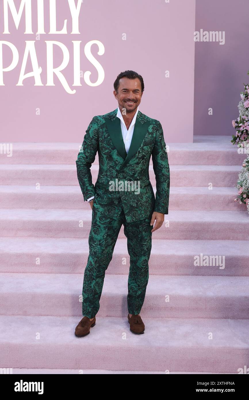 Los Angeles, États-Unis. 14 août 2024. William Abadie assiste à la première de « Emily in Paris » saison 4 part 1 de Netflix au Egyptian Theatre Hollywood le 14 août 2024 à Los Angeles, Californie. Photo : Crash/imageSPACE crédit : Imagespace/Alamy Live News Banque D'Images