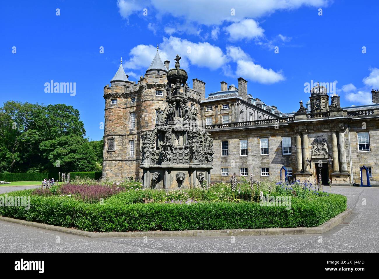 Palais de Holyroodhouse Banque D'Images