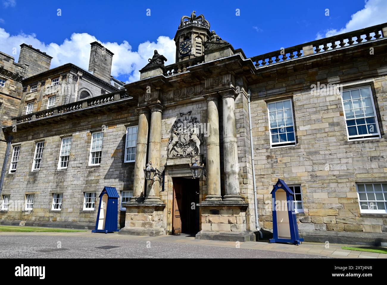 Palais de Holyroodhouse Banque D'Images