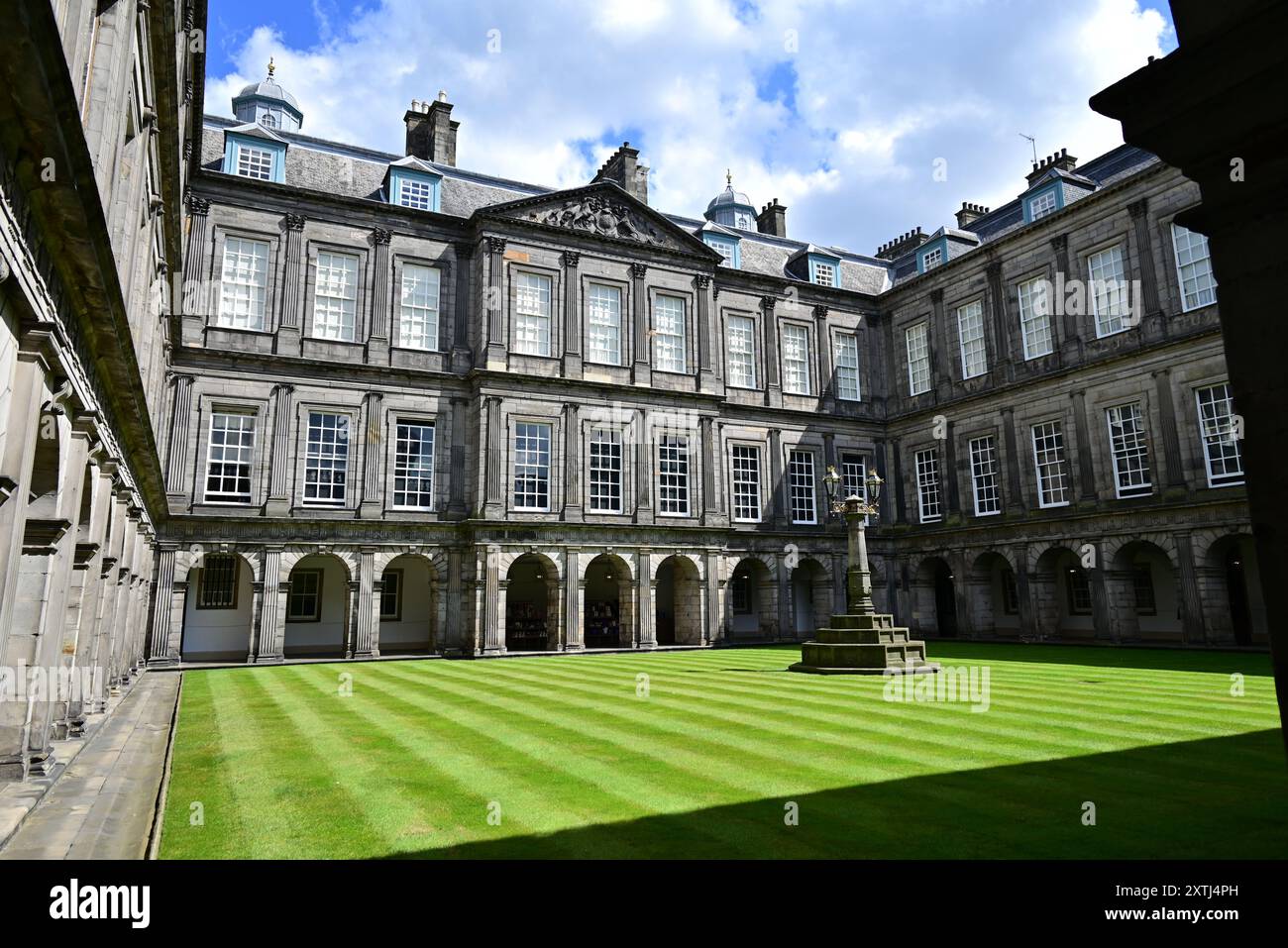 Palais de Holyroodhouse Banque D'Images