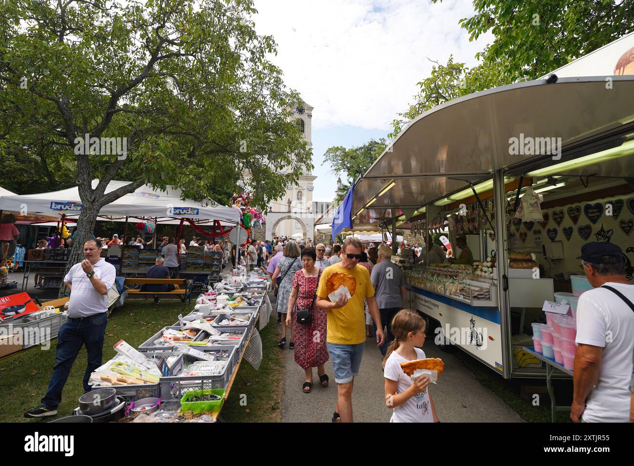 Der Jahrmarkt à Loretto, Burgenland, 15. Août 2024 Banque D'Images