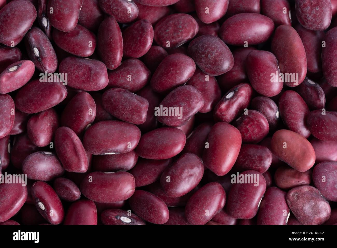 Fond de haricots rouges. Vue de dessus du fond des haricots rouges Banque D'Images
