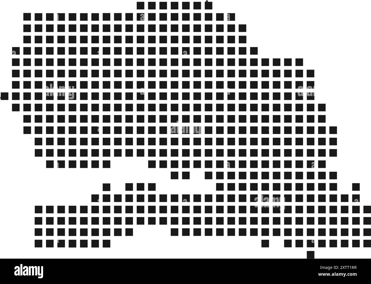 conception d'illustration d'icône de carte sinegal Illustration de Vecteur