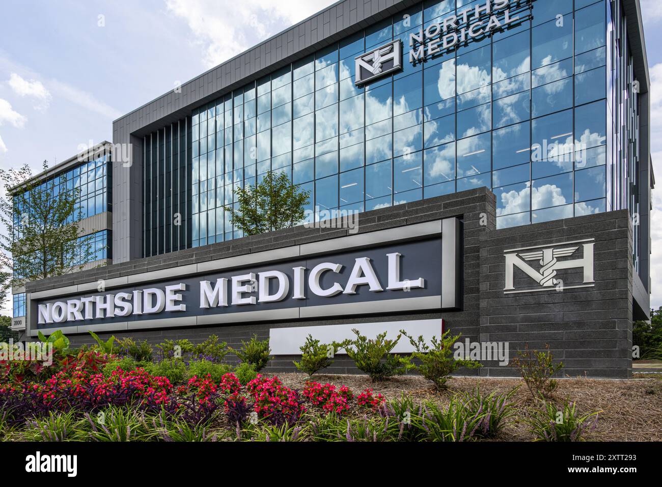 Northside Medical Building à Buford, Géorgie, près d'Atlanta. (ÉTATS-UNIS) Banque D'Images