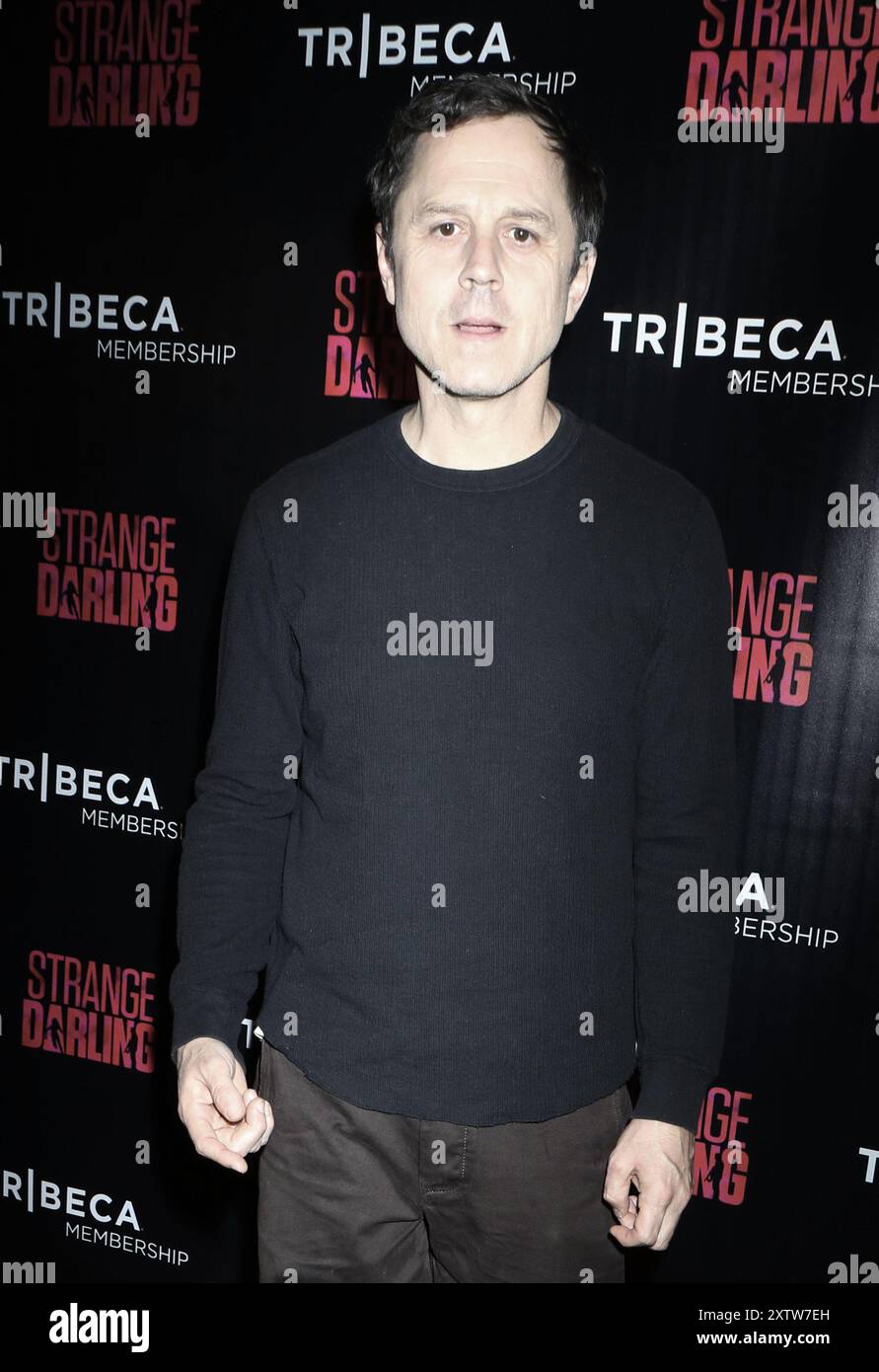 New York, NY, États-Unis. 15 août 2024. Giovanni Ribisi au New York Tribeca Photocall pour 'Strange Darling' au look Theaters à New York le 15 août 2024. Crédit : RW/Media Punch/Alamy Live News Banque D'Images
