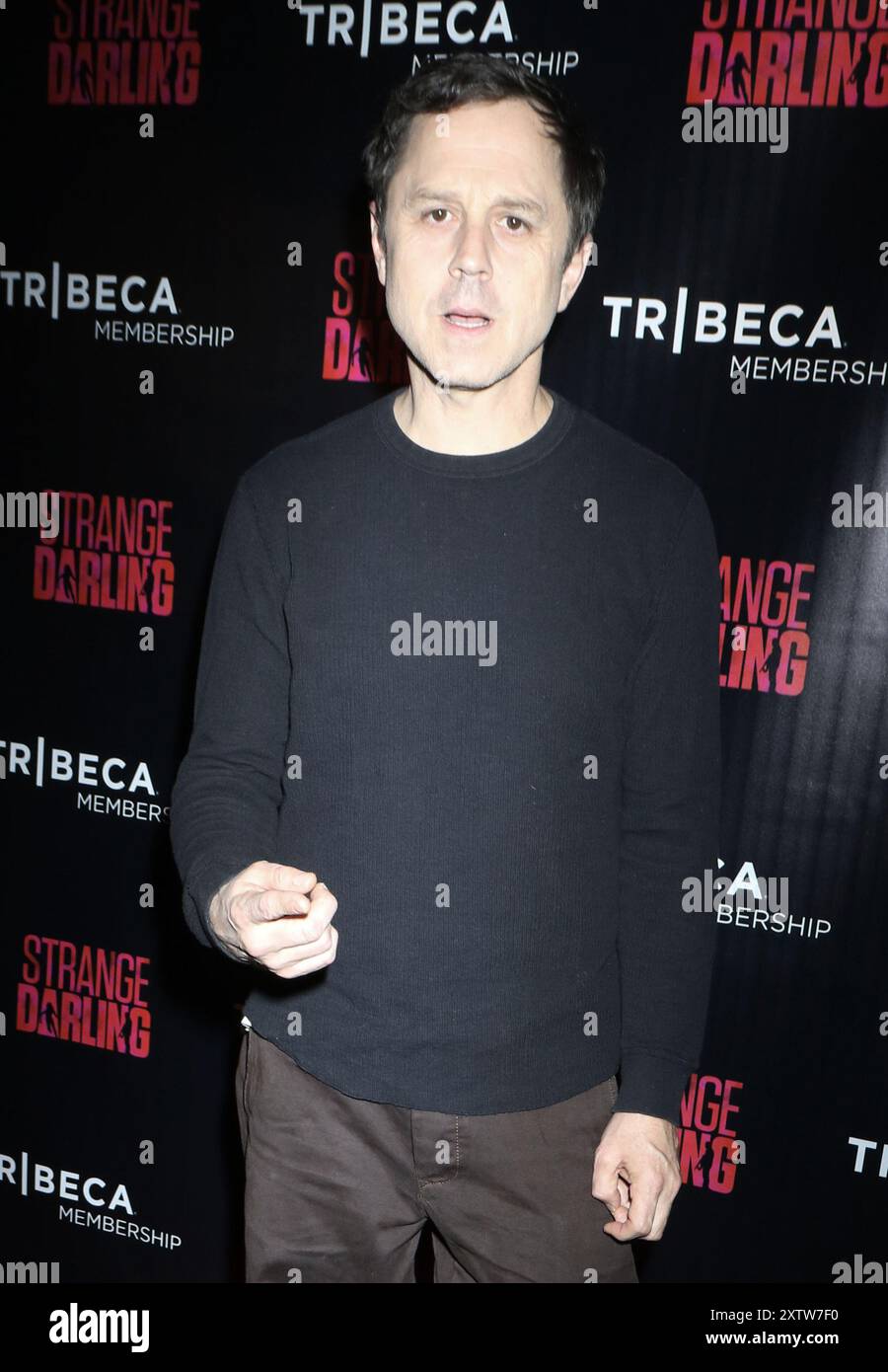 New York, NY, États-Unis. 15 août 2024. Giovanni Ribisi au New York Tribeca Photocall pour 'Strange Darling' au look Theaters à New York le 15 août 2024. Crédit : RW/Media Punch/Alamy Live News Banque D'Images