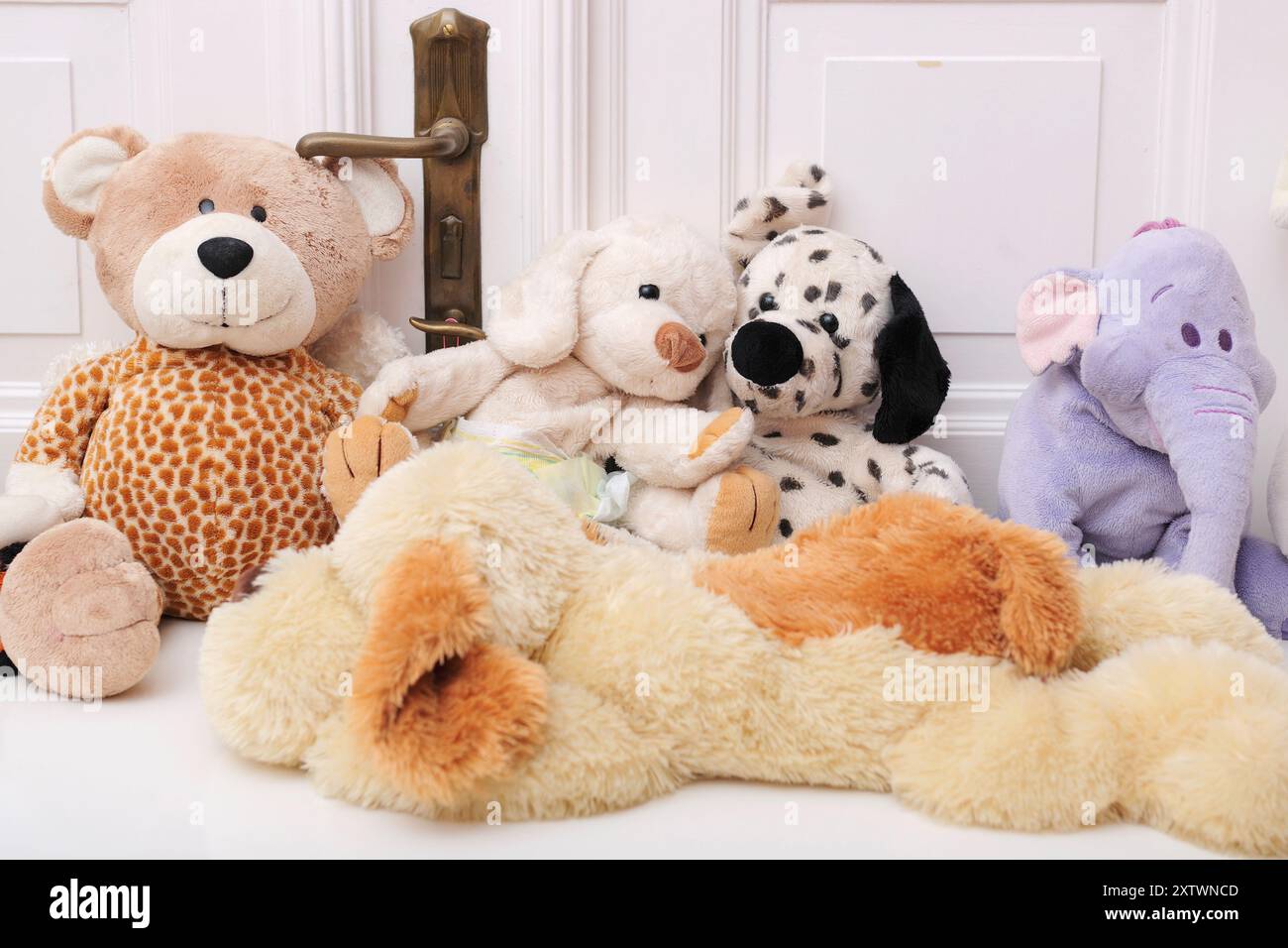jouets pour enfants, animaux en peluche, amusement, joie des enfants, chambre d'enfants, temps de jeu pour enfants, Banque D'Images