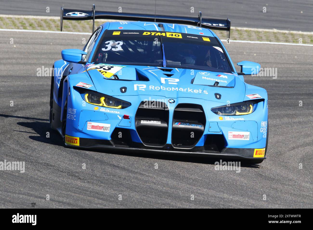 Rene Rast (DEU), #33, BMW M4 GT3, Team : Schubert Motorsport (DEU), Motorsport, DTM 2024, DTM05, entraînement, Freitag, Nuerburgring, Nuerburg, Deutschland, 16.08.2024 Foto : Eibner-Pressefoto/Juergen Augst Banque D'Images