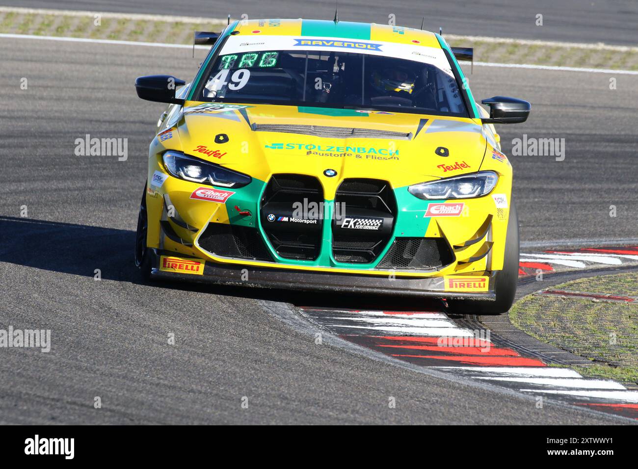 Niels Troeger (DEU) / Joseph Ellerine (ZAF), #49, BMW M4 GT4, Team : FK performance Motorsport (DEU), Motorsport, ADAC GT4 Allemagne, 2024, Lauf 4, Nuerburgring, Nuerburg, Rhénanie-Palatinat, 16.08.2024 Foto : Eibner-Pressefoto/Juergen Augst Banque D'Images