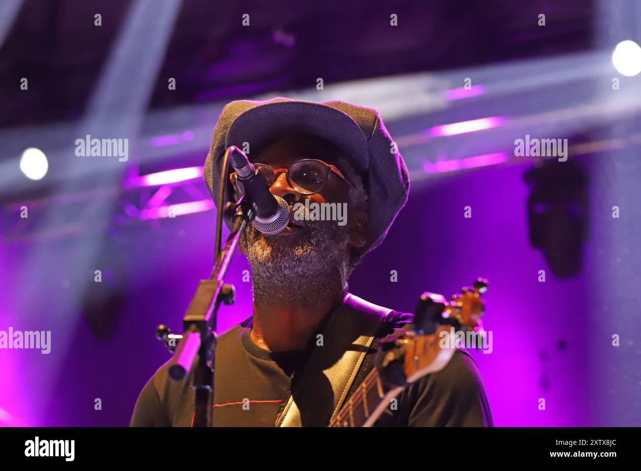 NIS, Serbie 15.08.2024 le groupe Brooklyn Funk Essentials se produit au Nisville Jazz Festival Banque D'Images