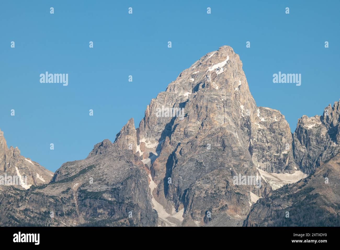 Mountain Peak dans le parc national des montagnes Rocheuses Banque D'Images
