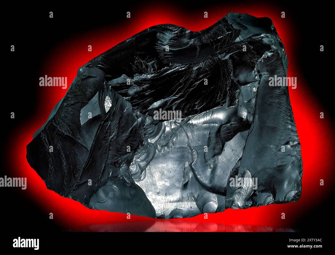 Charbon anthracite Banque D'Images