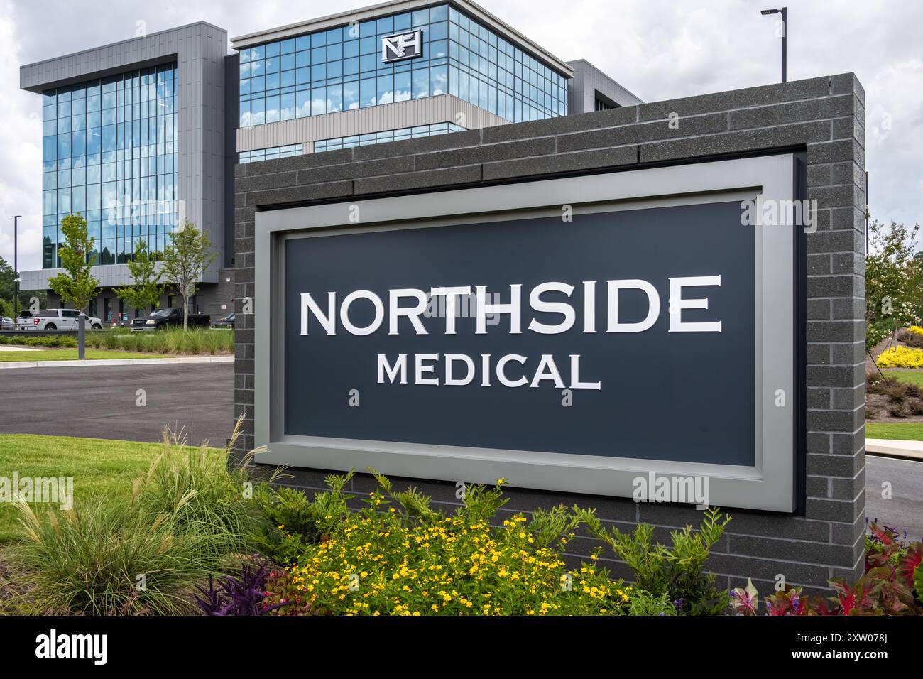 Northside Medical Building à Buford, Géorgie, près d'Atlanta. (ÉTATS-UNIS) Banque D'Images