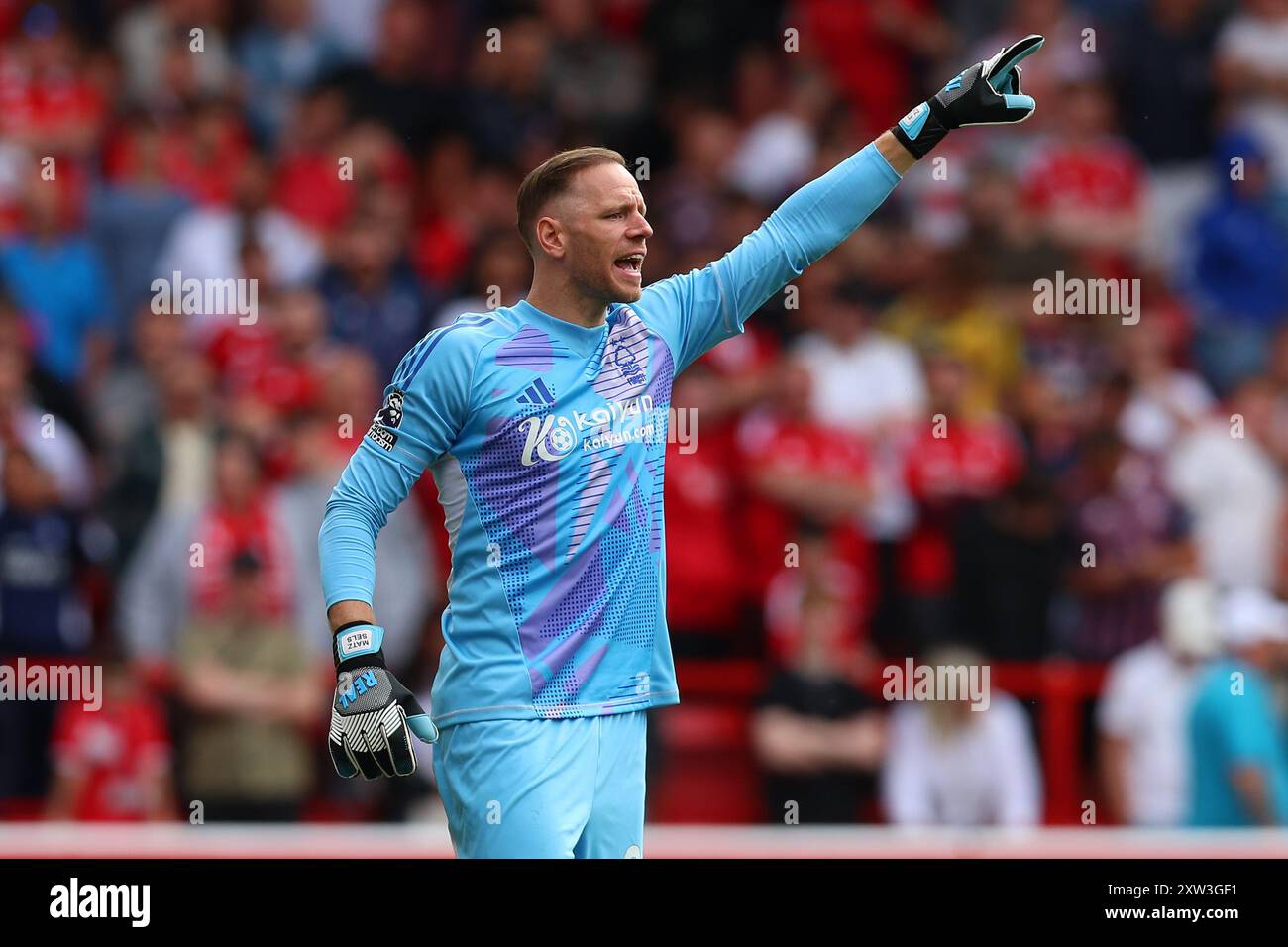 Nottingham, Royaume-Uni. 17 août 2024. Matz sels de Nottingham Forest lors du match de Nottingham Forest FC contre Bournemouth FC English premier League au City Ground, Nottingham, Angleterre, Royaume-Uni le 17 août 2024 Credit : Every second Media/Alamy Live News Banque D'Images