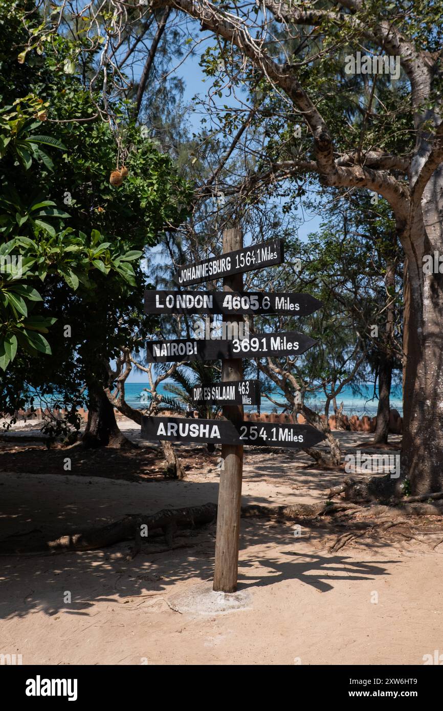 Prison Island cela n'a jamais été utilisé comme une prison lorsque le sultan d'Omans visite il a décidé de garder pour lui comme une redidence. observation de turtle place Banque D'Images