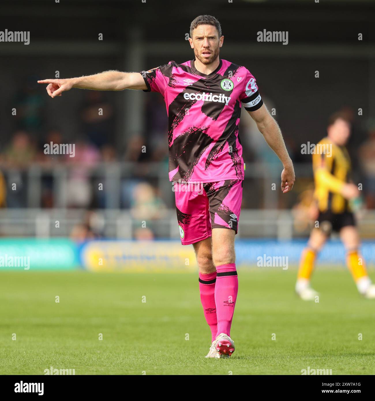 Boston, Royaume-Uni, 17 août 2024. Forest Greens Ben Tozer, lors de Boston United vs Forest Green Rovers Vanarama National League. Banque D'Images