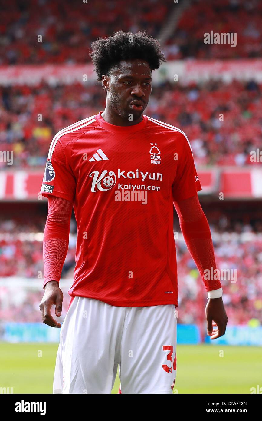 Ola Aina de Nottingham Forest lors du match de Nottingham Forest FC contre Bournemouth FC English premier League au City Ground, Nottingham, Angleterre, Royaume-Uni le 17 août 2024 Banque D'Images