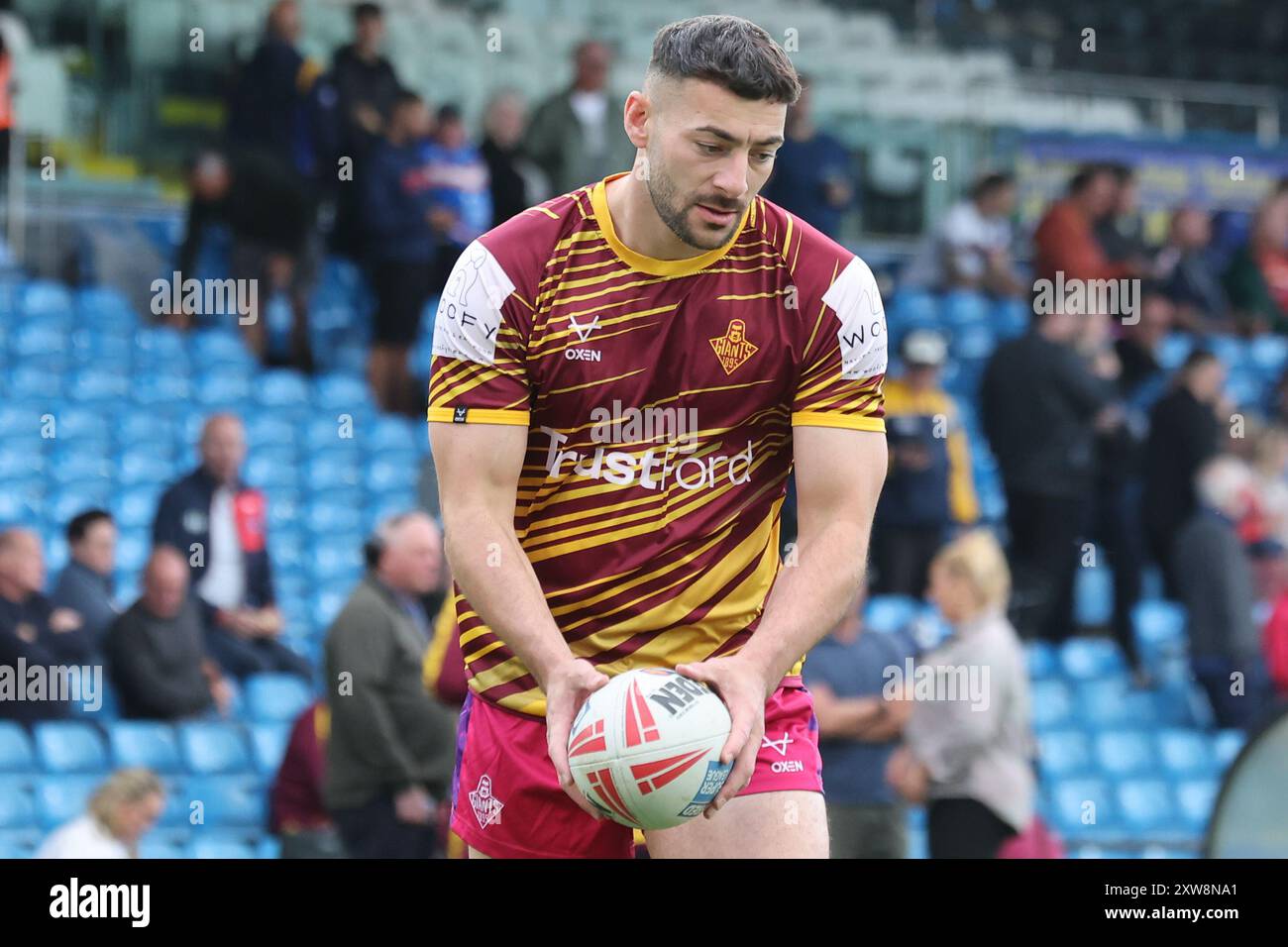 Leeds, Royaume-Uni. 18 août 2024. Elland Road, Leeds, West Yorkshire, 18 août 2024. Betfred Super League - Magic Weekend Huddersfield Giants vs Castleford Tigers Jake Connor de Huddersfield Giants crédit : Touchlinepics/Alamy Live News Banque D'Images