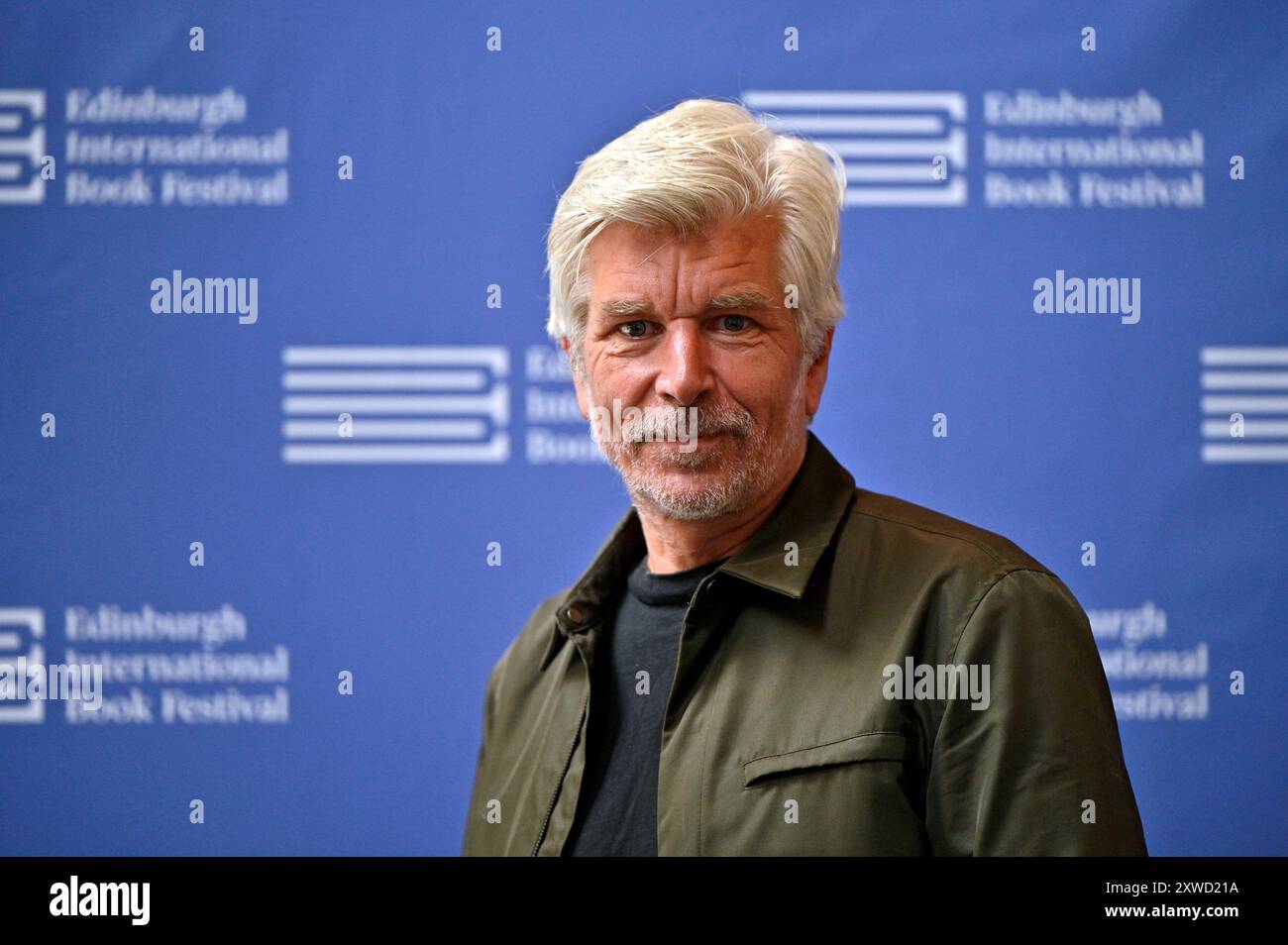 Édimbourg, Écosse, Royaume-Uni. 19 août 2024. Festival international du livre d'Édimbourg : Karl Ove Knausgård, auteur norvégien, à l'appel photo officiel. Crédit : Craig Brown/Alamy Live News Banque D'Images