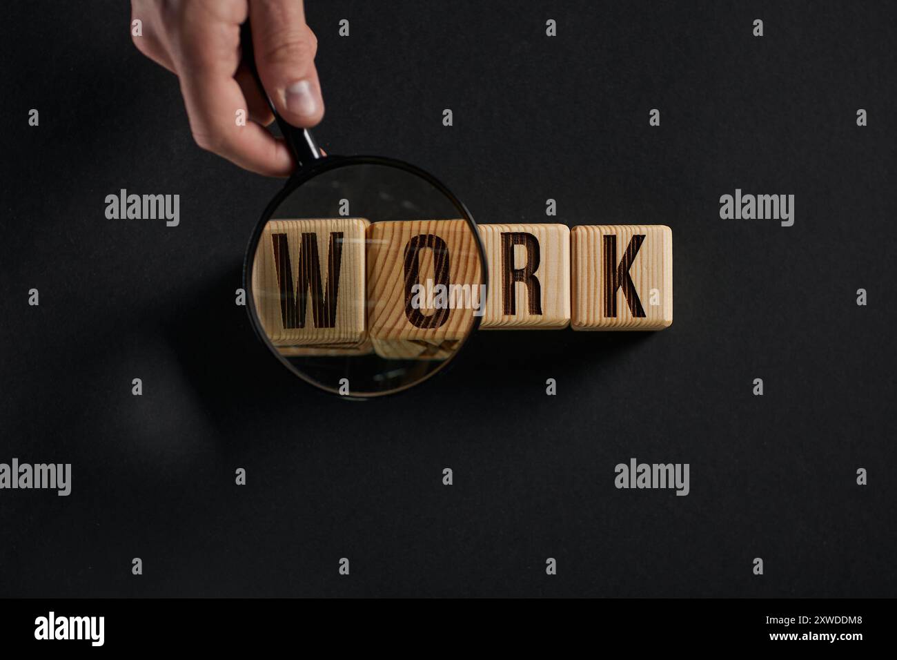 Amélioration des performances de productivité. Concept de travail intelligent pas dur. Succès dans la carrière, le travail ou la vie. Banque D'Images
