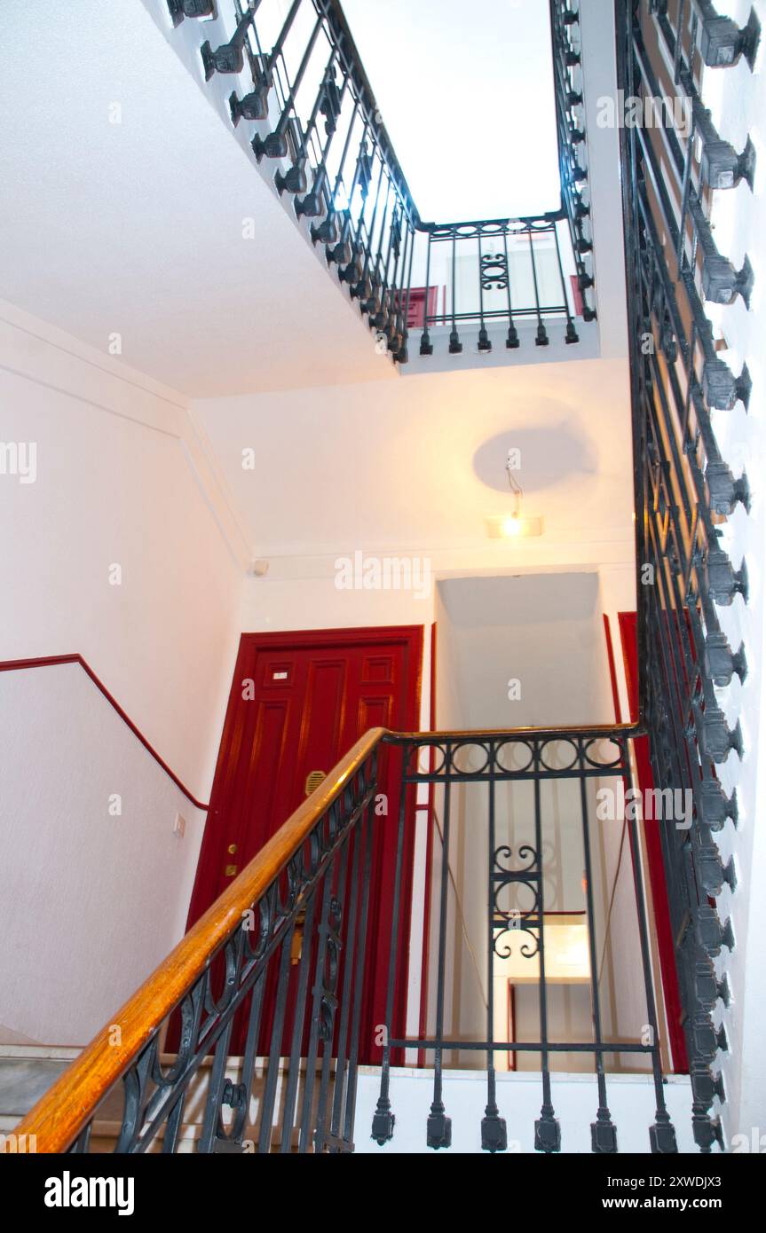 Maison, vue intérieure. Banque D'Images